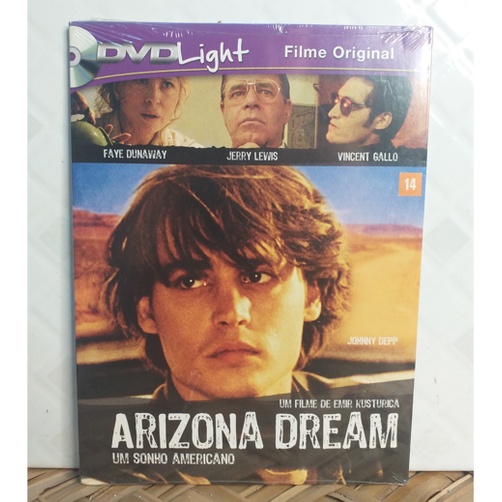 Dvd Arizona Dream Um Sonho Americano Lacrado Original Johnny Depp Jerry Lewis Dvdlight