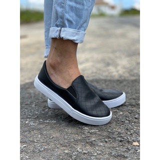 Tenis Feminino Moleca Slip On Basico Confortável