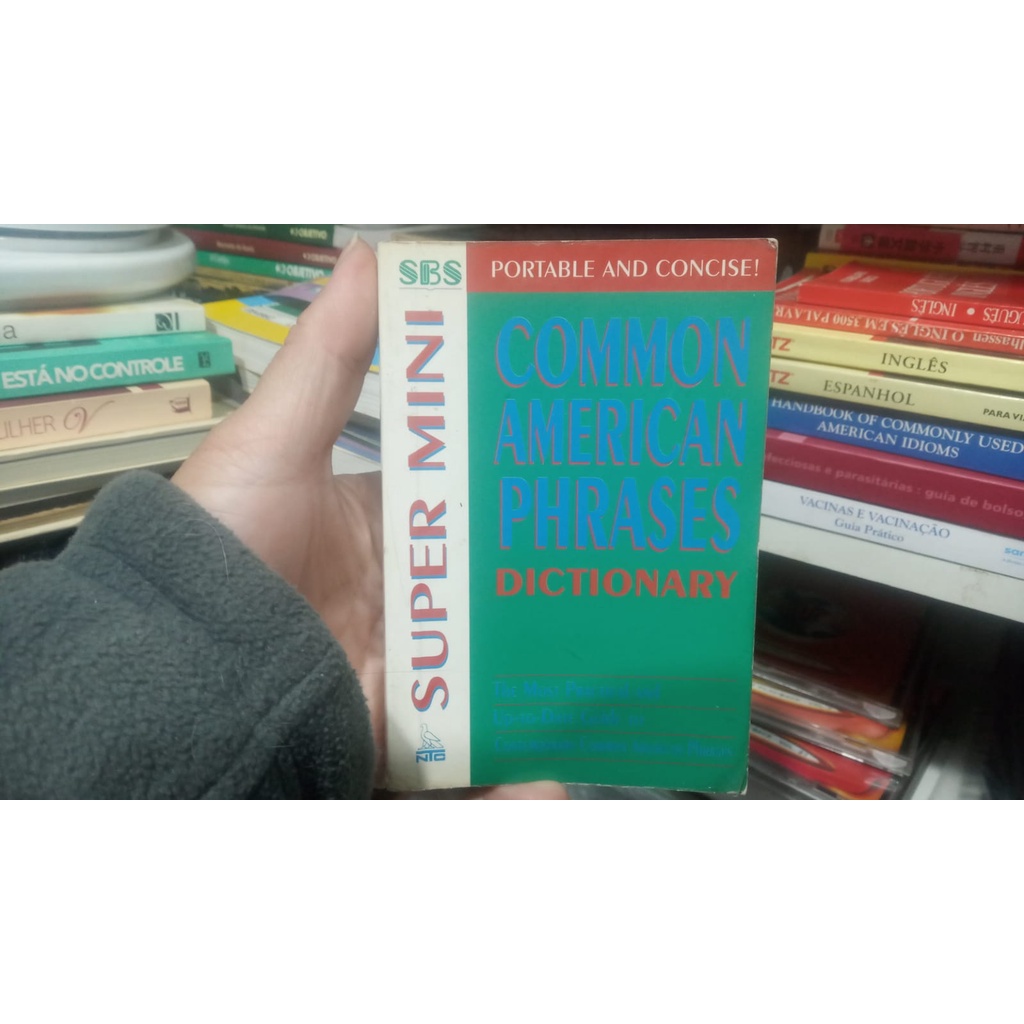 Imagem Mini Dicionario de Frases em Idioma Ingles - Super Mini Dictionary - Common American Fhrases - Richard. Spears