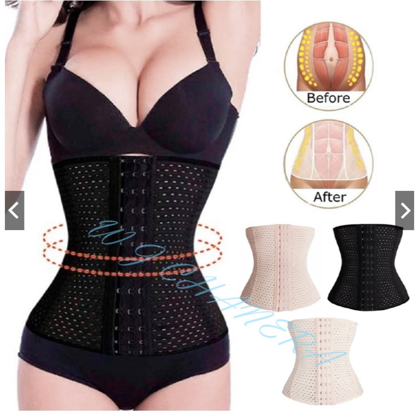 Cinta Elastique Feminina Modeladora Redutor Afina Cintura em Oferta na Shopee