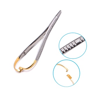Porta Agulha Odontológica Segurando Alicate Agulha Titulares dentista Alicate Ouro