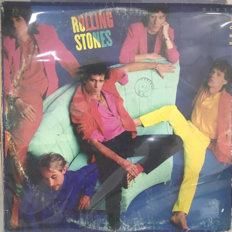 LP VINIL ROLLING STONES - DIRTY WORK - 1986 - mv