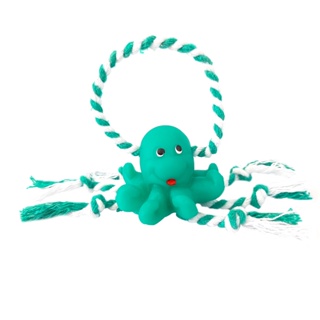 Mordedor Pet Polvo Baby Com Corda - Petgrows em Oferta na Shopee