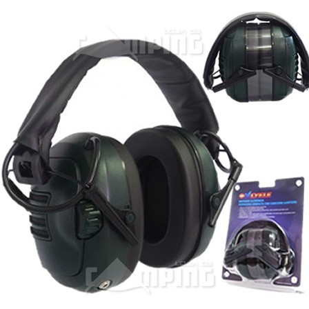 Abafador Eletronico Profissional Mp3 Tiro Esportivo Protetor