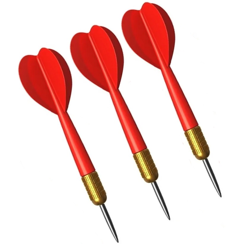 Dardos Setas 3 unidades - Não acompanha alvo