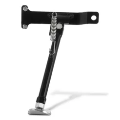 Cavalete Lateral Pro Tork Moto Honda Titan Universal Preto Reforçado Preto Em Aço
