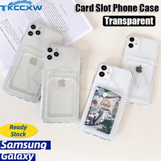 Capa Carteira Ultra Fina Transparente Para Samsung Galaxy Note 20 Lite / M62 / F62 / M51 / M40 / A60 / M31S / M31 / M30 / M30S / M21