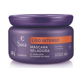 Mascara Capilar Eudora Siage Liso Intenso 250g em Oferta na Shopee