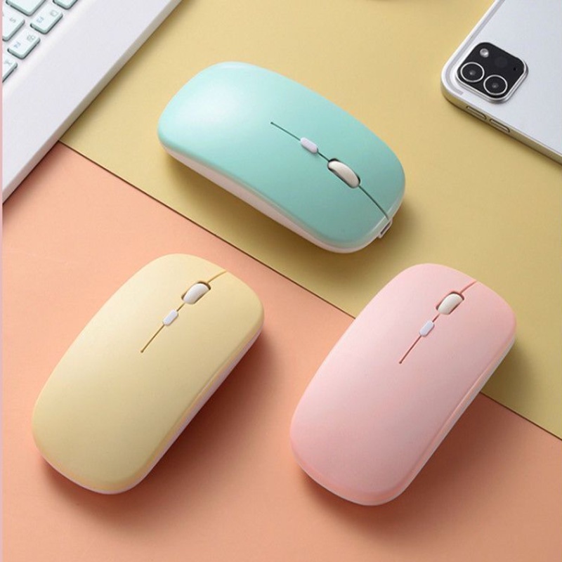 Mouse Bluetooth Carregamento Sem Fio Para iPad Celular Tablet Computador Teclado 2.4G Dual-Mode Mudo