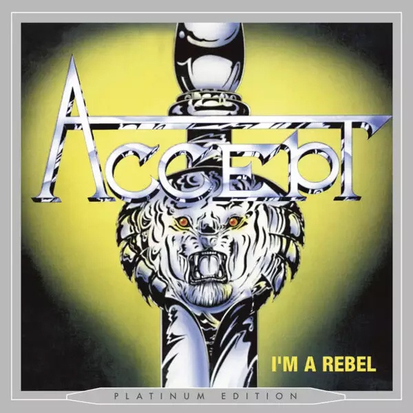 CD Accept - I'm A Rebel (Platinum Edition - Slipcase) com bônus - Novo e lacrado
