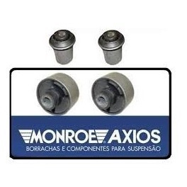 Kit 04 Buchas Balança Bandeja Leque Honda Civic 01/06