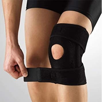 Joelheira Articulada Patelar Reforçada Compressão Ortopédica Neoprene 733 Crossfit Dor Tendinite
