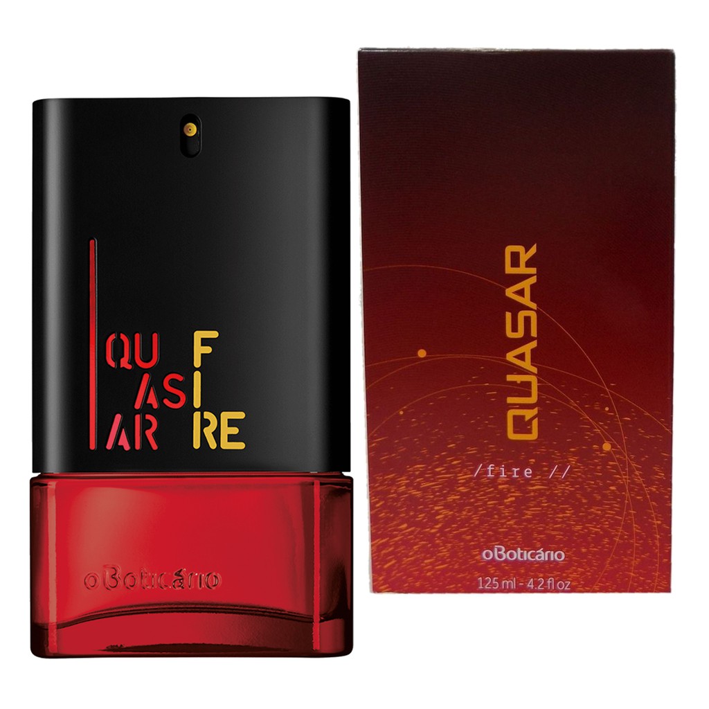 Perfume Quasar Fire Desodorante Colônia 100m - o Boticário | Shopee Brasil