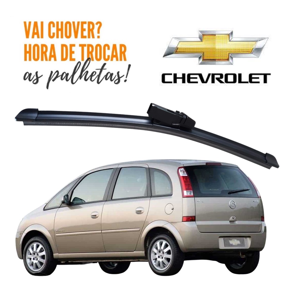 Palheta Limpador Traseiro GM Meriva 2004 2005 2006 2007 2008 2009 2010 2011 2012 em Oferta na Shopee