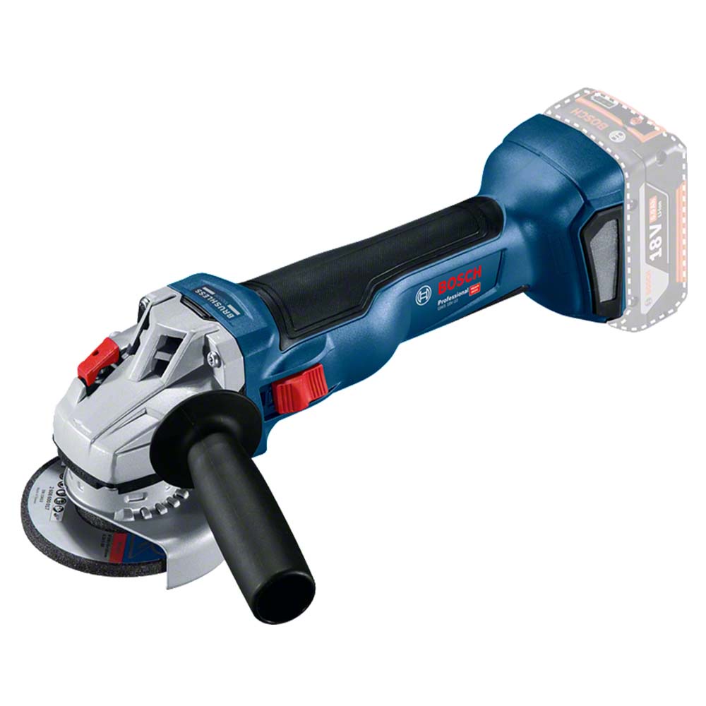 Esmerilhadeira Angular GWS 18V-10 Bosch 18V Brushless 5" a Bateria em Oferta na Shopee