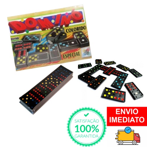 Dominó Infantil Brinquedo de Racicionio para meninos e meninas!