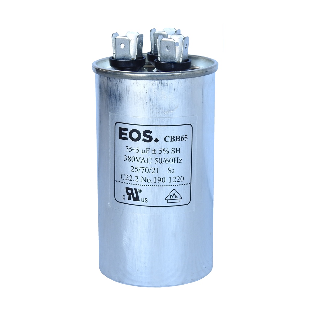 Capacitor Duplo 35+2,5uf 440v Ac Para Ar Condicionado Split