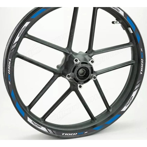 Friso Adesivo Refletivo D1 Roda Moto Triumph Tiger 800 Xcx