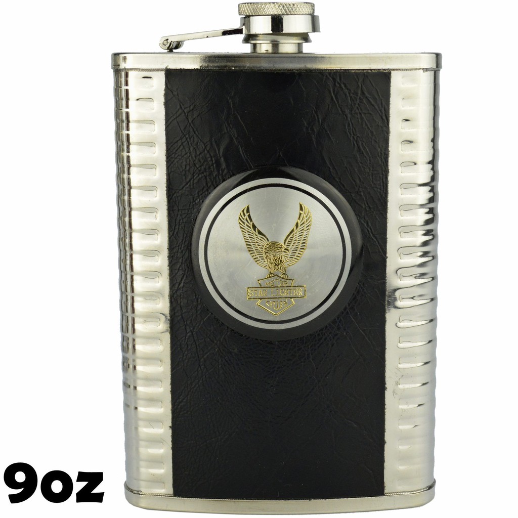 Cantil Porta Bebida Aço Inox 266 ML Gavião CBRN11681