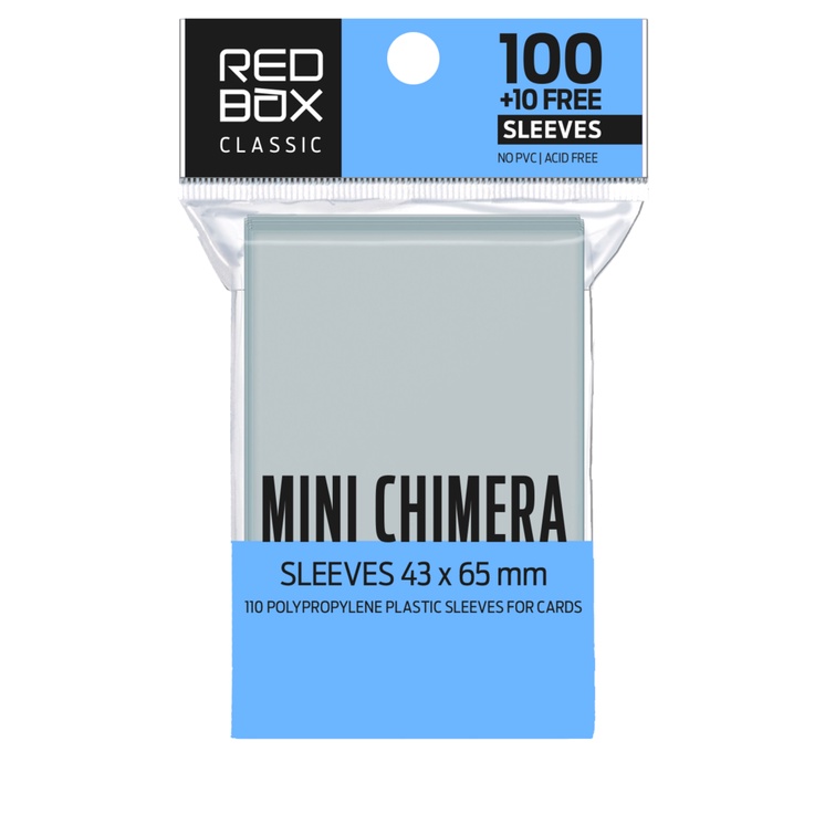 Sleeve Redbox Mini Chimera 43x65 mm - 100 unidades