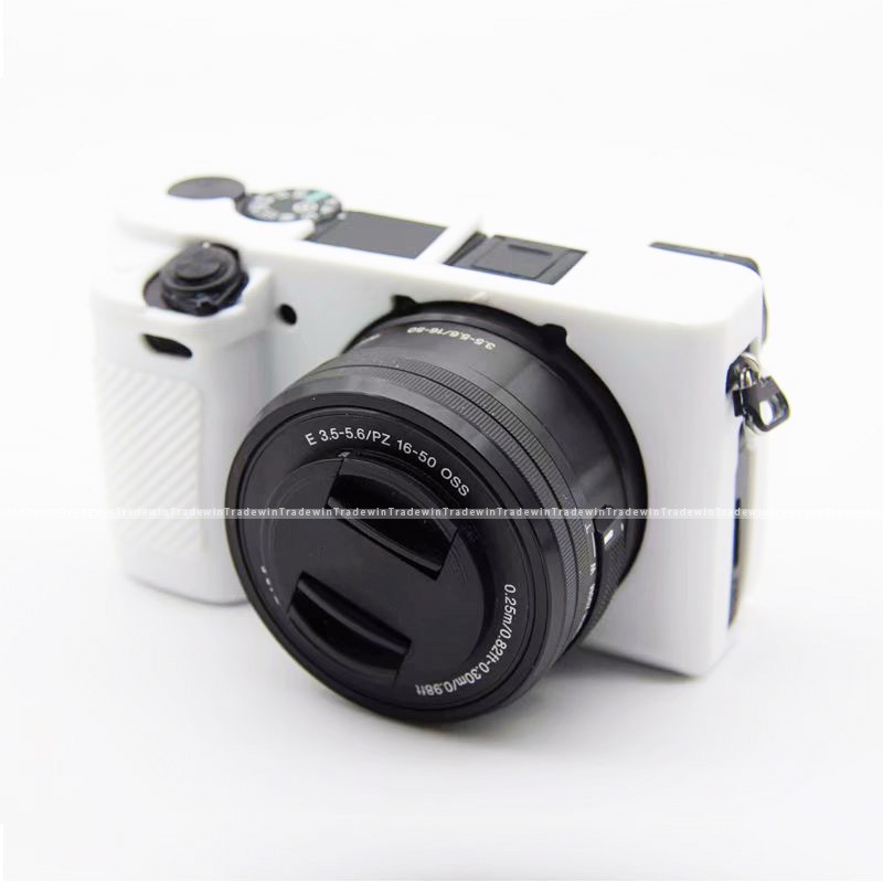 Capa De Borracha De Silicone Macia Para Corpo De Câmera Sony A6000 em Oferta na Shopee