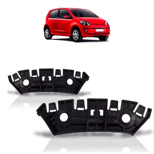 Par Guia Suporte Parachoque Dianteiro Up Vw 2014 15 A 2019