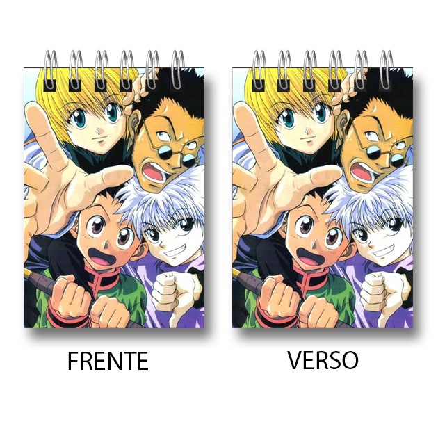 Bloco de Notas Anime HUNTER X HUNTER