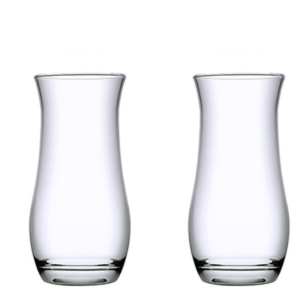 Kit 2 Vasos Vidro Decorativos 21cm Encanto Casamento Festa