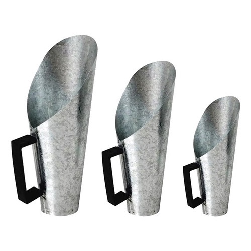 Conchas Cereais Galvanizado Cabo Plástico 2kg 1kg 500g Zatti