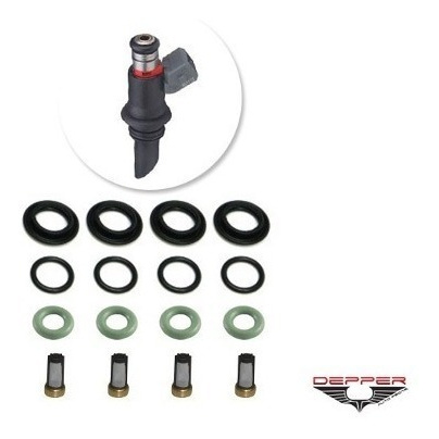 Reparo P/4 Bico Injetor Fox Gol G5 Voyage 1.0 Flex Iwp176