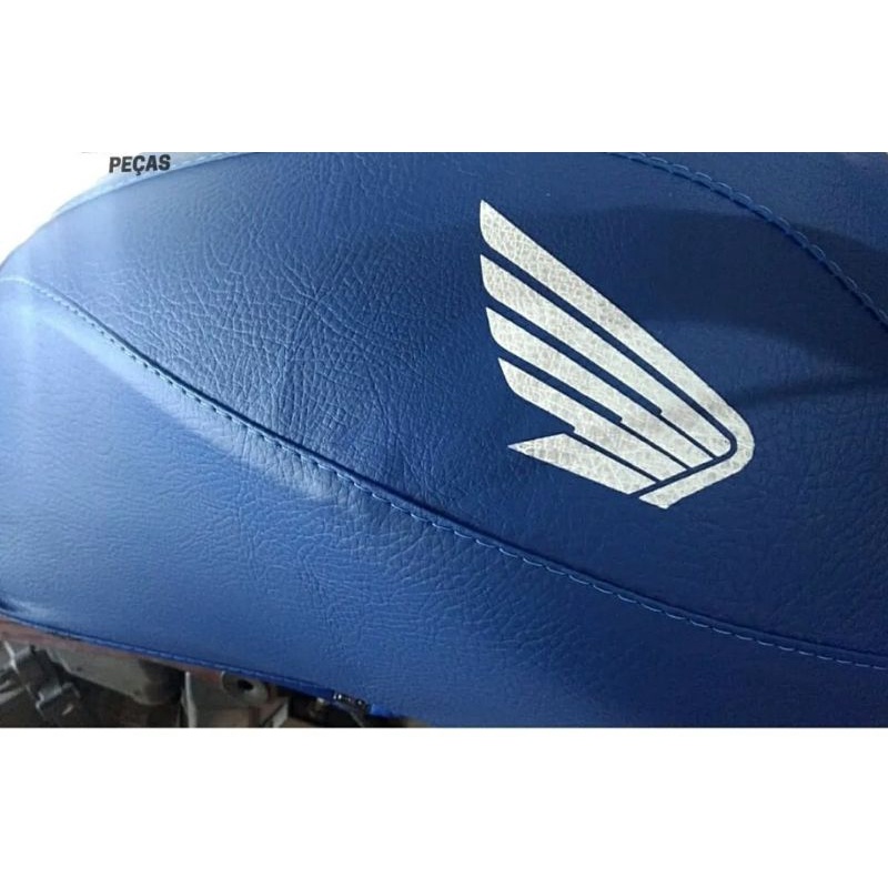 Capa Tanque Titan/Titan Mix/Fan 125/150 Ks Es Esd Anos 2009/2010/2011/2012/2013 Azul