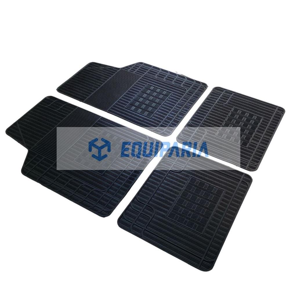 Jogo 4 Pecas Tapete Automotivo Especifico 100% Borracha Borcol Universal Grupo 2