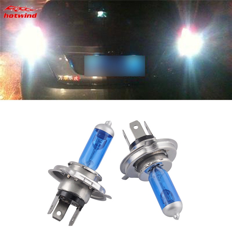 2pcs H4/HB2 9003 Carro Xenon Ultra White 100W 6000K Lâmpada Halógena Brilhante Para Faróis