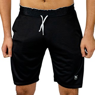 Kit 2 Bermudas Moletom Diagonal Masculina Shorts p/ Academia Treino e Moda Casual - K STORE