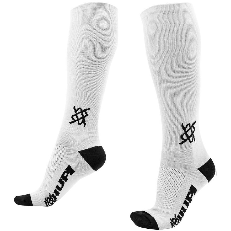 Meia Longa HUPI Lisa Branca em Oferta na Shopee