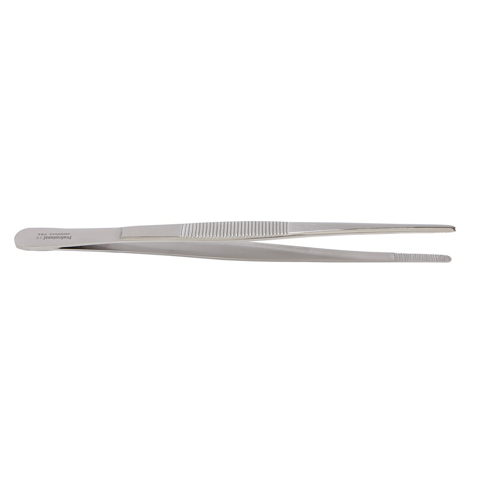 Pinça Anatômica Dissecção c/ Serrilha 20cm Aço Inoxidável