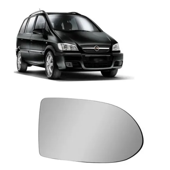 Lente Espelho Retrovisor Zafira 2001 2002 2003 À 2012 S/Base