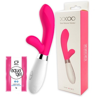 Vibrador Ponto G Luxo Aveludado Dupla Estimulação Sex Shop + Brinde
