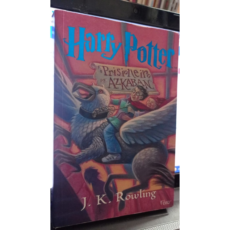 Livro Harry Potter E O Prisioneiro De Azkaban J K Rowling Shopee Brasil