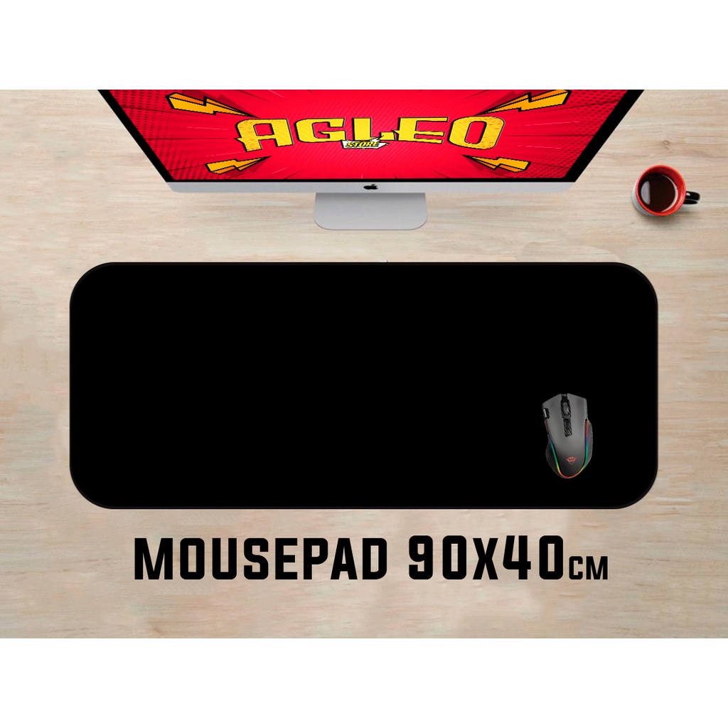 Mouse Pad Gamer Speed Extra Grande 90x40 60x40 70 X 30 Borda Costurada Envio Imediato Preto Rosa Pink Vermelho