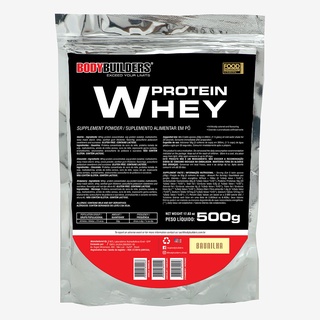 Whey Protein Concentrado em Blend Proteíco 500g Refil - Bodybuilders Suplemento para ganho de massa muscular
