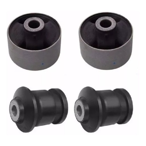 Kit 4 Bucha Bandeja Chery Cielo 2009 2010 2011 2012 2013/...