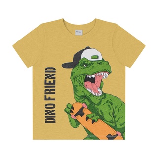 Camiseta Infantil Rovitex Kids Amarelo