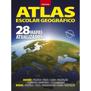 Atlas Escolar Geográfico Especial (Mapas) em Oferta na Shopee