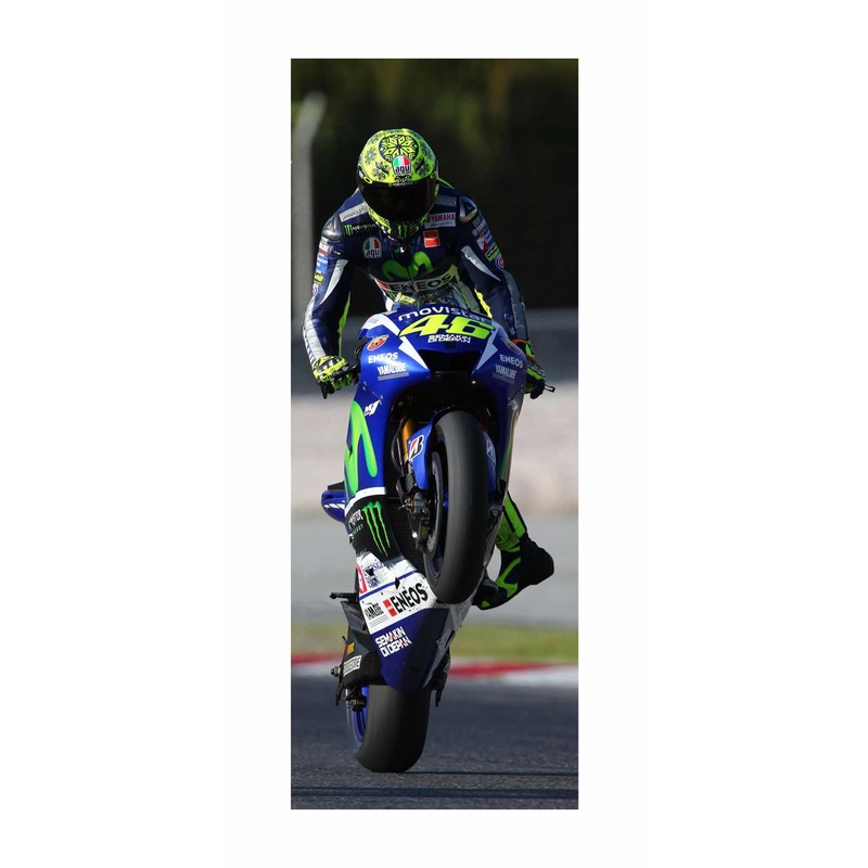 Adesivo Decorativo Auto Colante Para Porta Valentino Rossi 46 Moto GP Mod. 214