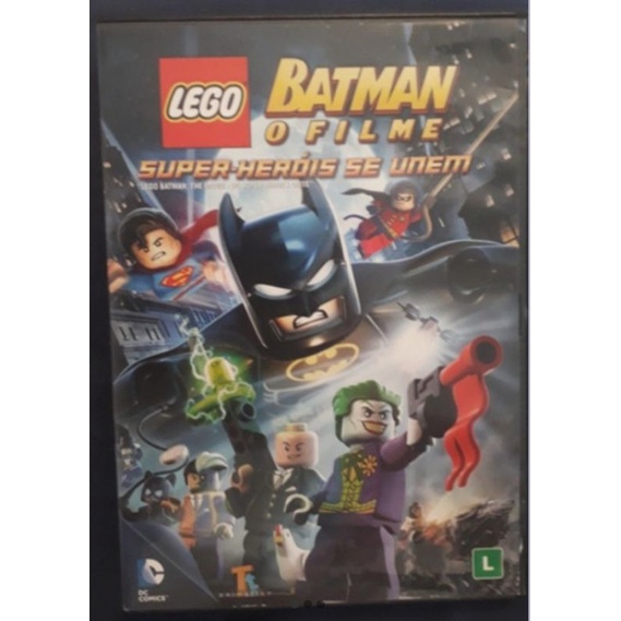 DVD: Lego Batman. O filme. Super-heróis se unem.