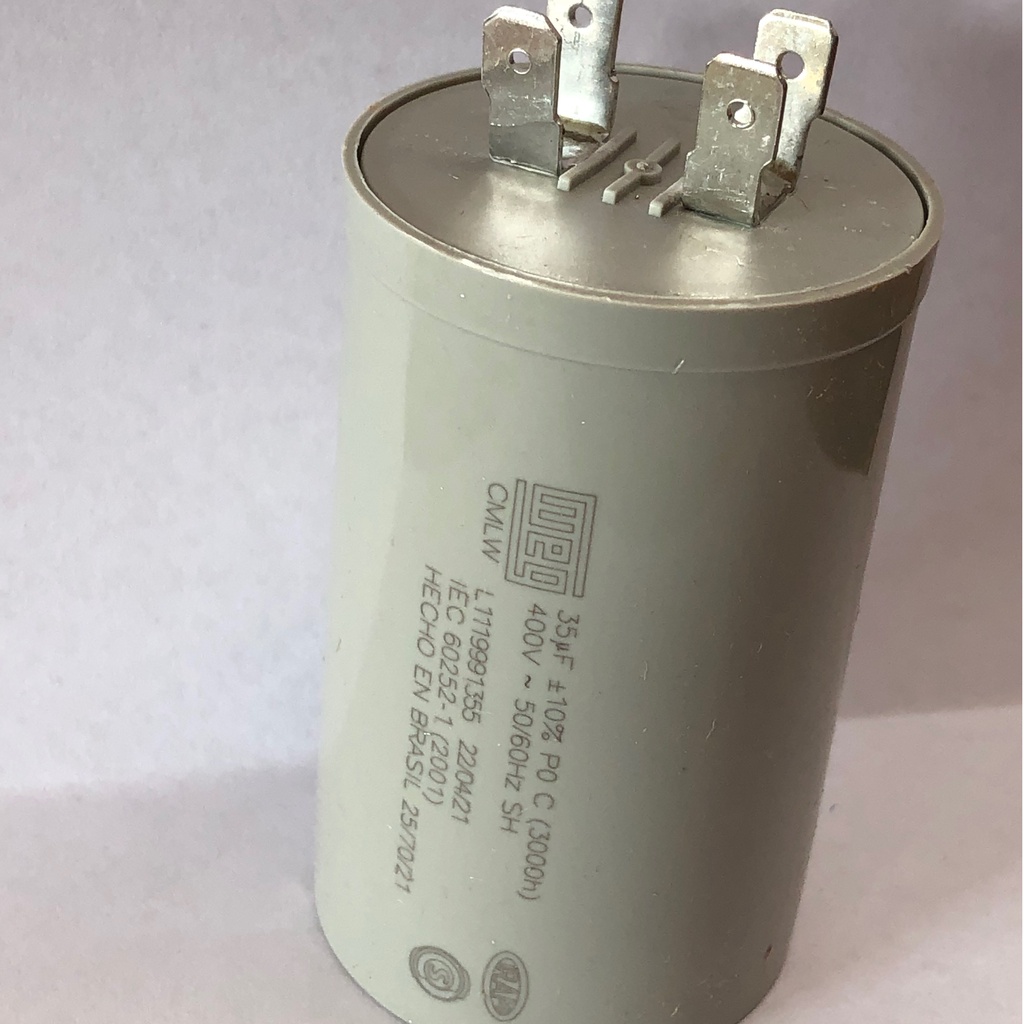 Capacitor Permanente 35uf - 400v 50/60hz Sh Weg