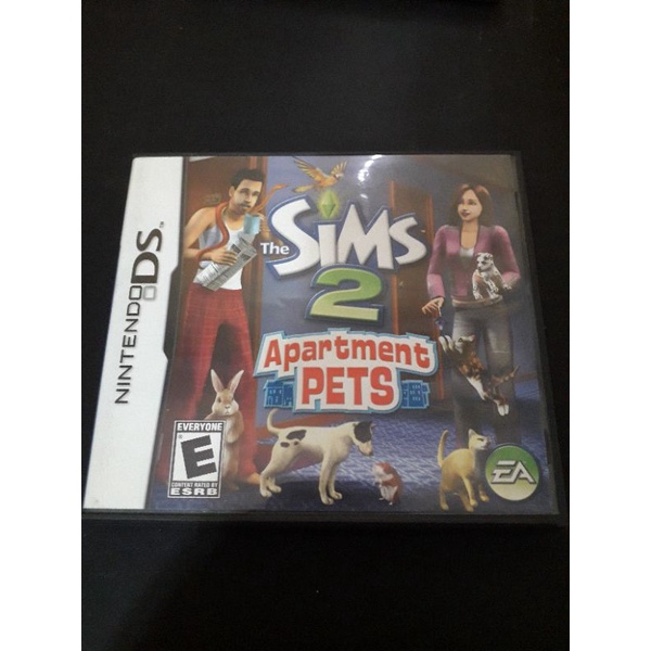 The Sims 2 Apartment Pets para Nintendo DS jogo original Shopee Brasil