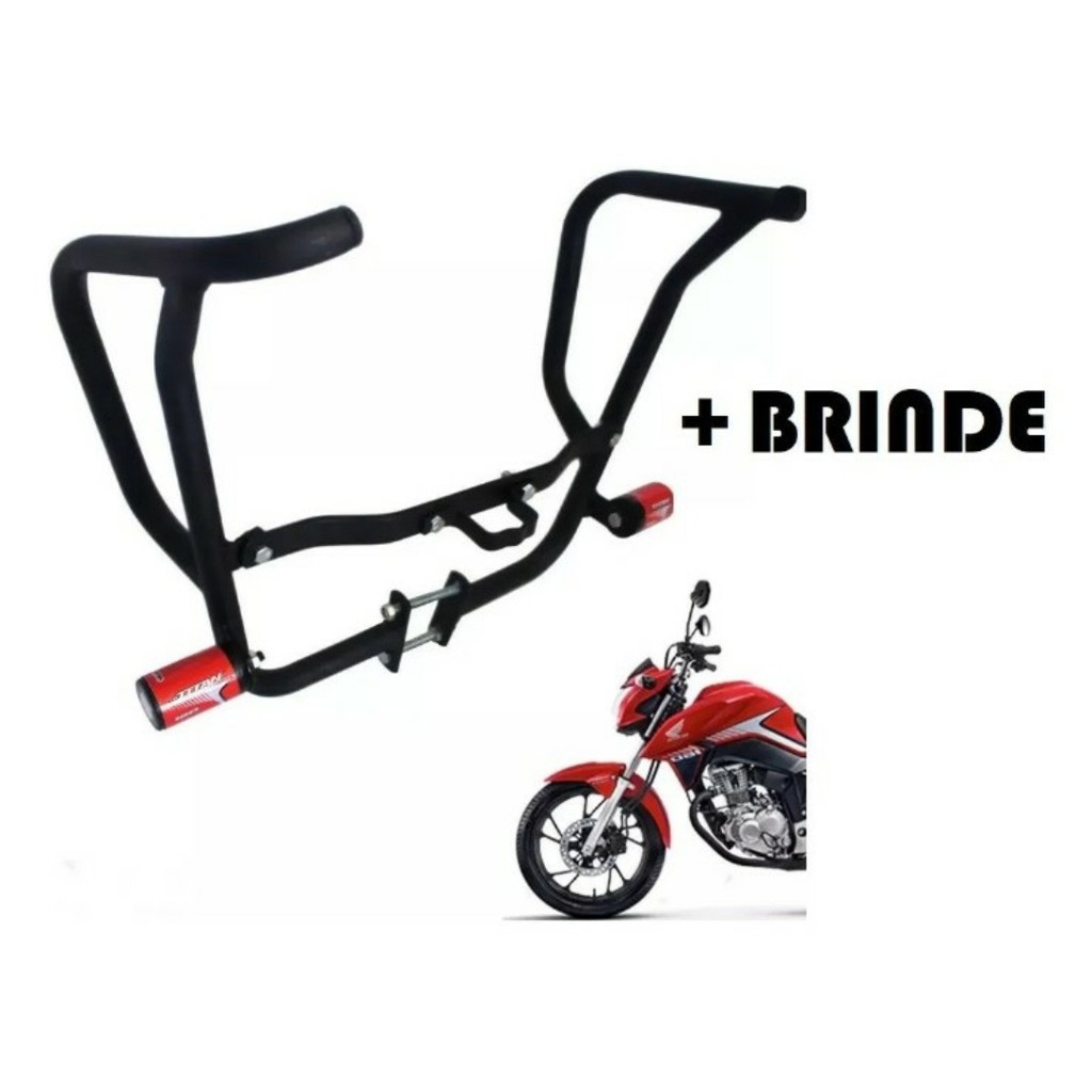 protetor carenagem cg titan fan 125 150 160 2004 a 2025