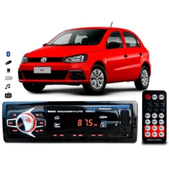 Aparelho Som Mp3 Vw Gol G3 G4 G5 Bluetooth Pendrive Rádio